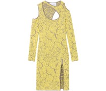 x Ester Manas Jacquard-Kleid mit Cut-Outs