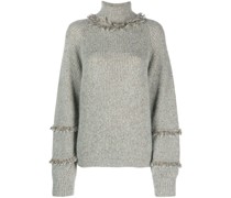 Pullover mit Stehkragen