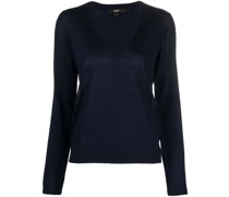 Pullover mit V-Ausschnitt
