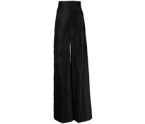 High-Waist-Hose mit weitem Bein