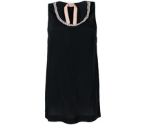 Top mit Kettendetail