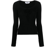 Gerippter Pullover
