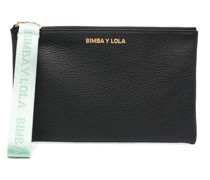 logo-tag leather wallet