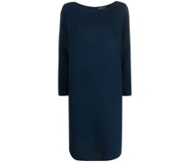 Kleid mit U-Boot-Ausschnitt