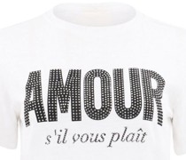 Amour T-Shirt mit Strass