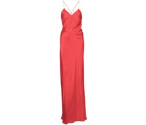 Gewickeltes Abendkleid aus Seide