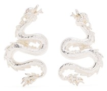 Dragon Silberohrringe