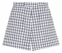 Shorts mit Vichy-Karomuster