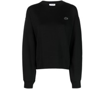 Sweatshirt mit Logo-Applikation