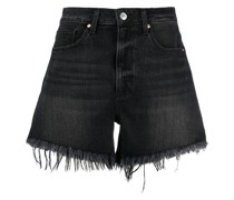 Ausgefranste Jeansshorts