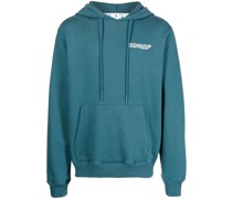 Hoodie mit Logo-Print