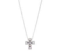 18kt Belle Époque Weißgoldhalskette