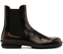 Stiefel mit eckiger Kappe