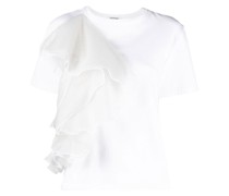 T-Shirt mit Rüschen