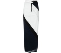 Jeansrock mit Einsätzen