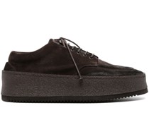 Derby-Schuhe aus Wildleder