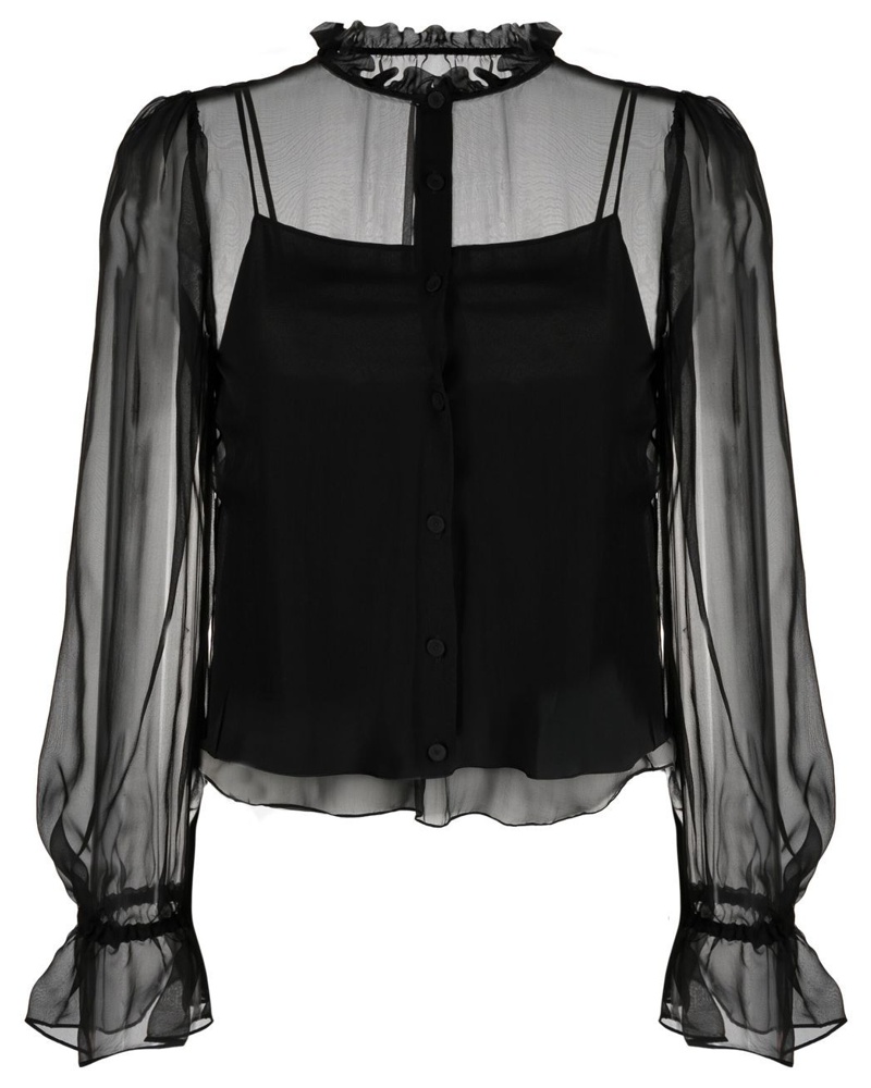 Moschino Damen Bluse aus Seide