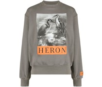 Heron T-Shirt mit grafischem Print