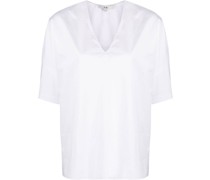 Bluse mit V-Ausschnitt
