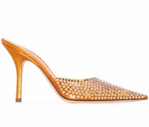 Hollywood Mules mit Kristallen 95mm