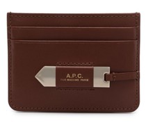 A.P.C. Charlotte Kartenetui mit Logo-Print