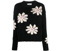 Pullover mit Blumen-Print