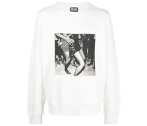 Sweatshirt mit Foto-Print