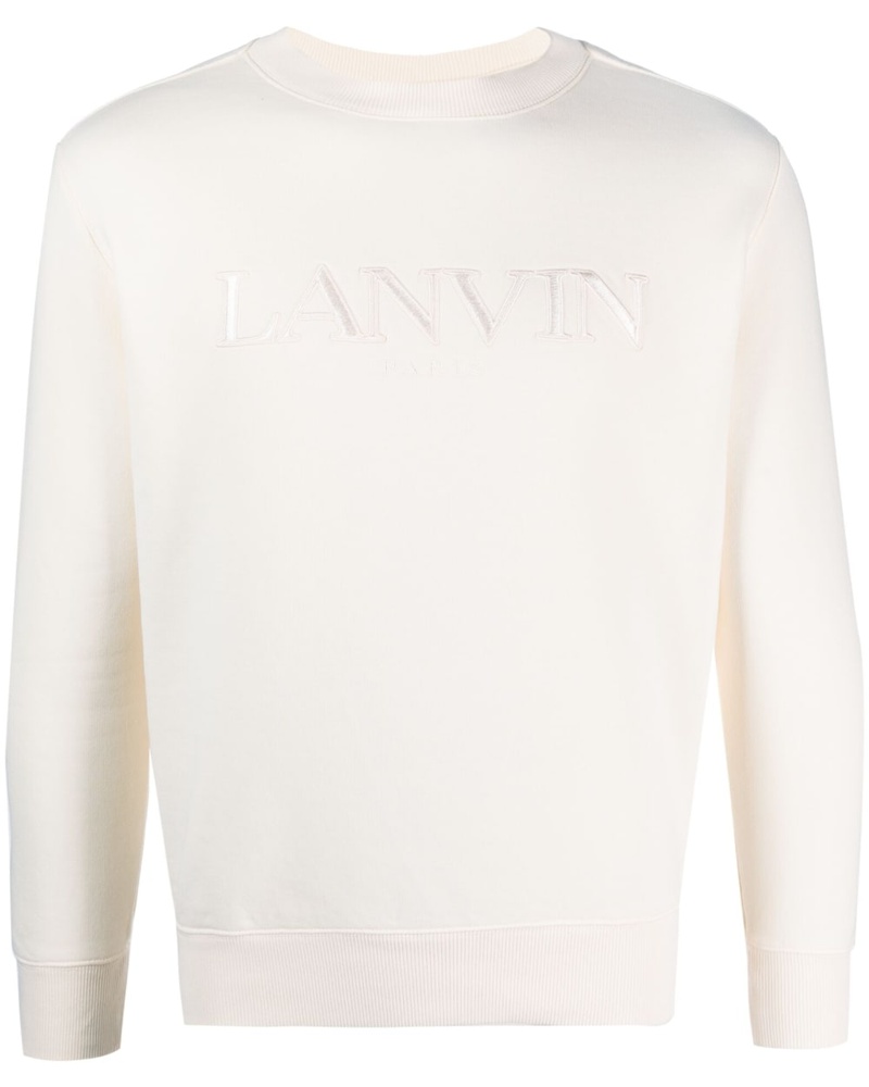 Lanvin Damen Sweatshirt mit Logo-Stickerei