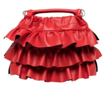 Handtasche mit Rüschen
