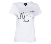 T-Shirt mit Strass