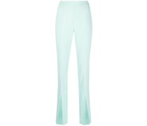 High-Waist-Hose mit Schlitzen