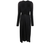 Midikleid mit Schlüssellochausschnitt