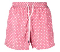 Badeshorts mit Pinguin-Print
