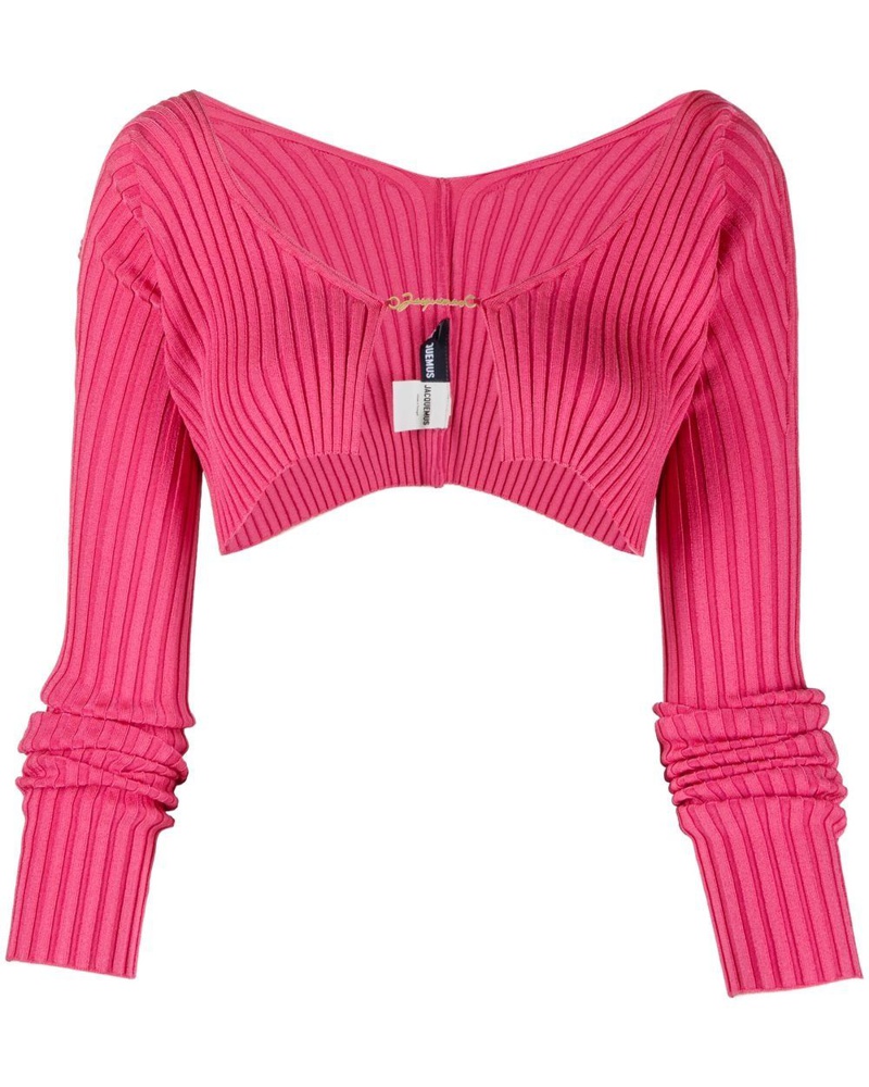 Jacquemus Damen Gerippter Cardigan
