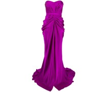 Gerafftes Abendkleid