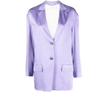 Einreihiger Satinblazer