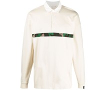 Polo-Sweatshirt mit Querstreifen