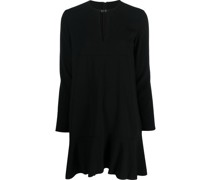 Midikleid mit Schlüssellochausschnitt