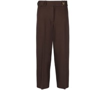 Gestrickte Cropped-Hose