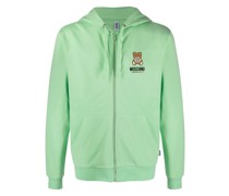 Kapuzenjacke mit Logo-Print