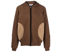 Kapuzenjacke mit Fleece-Einsätzen