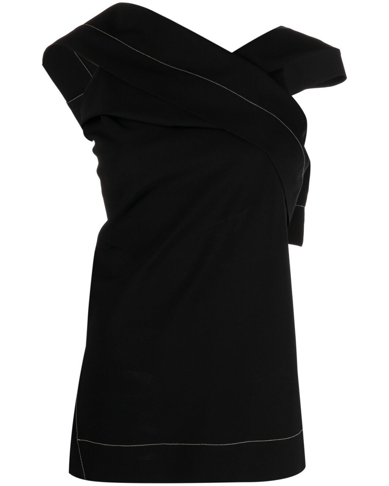 Jil Sander Damen Asymmetrisches Top