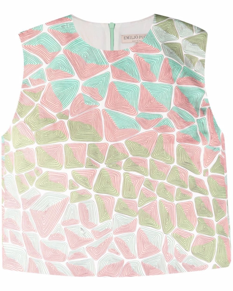 Emilio Pucci Damen Top mit Print