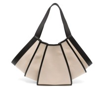Delta shell-shape tote bag