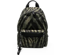 Rucksack mit Tiger-Print