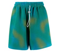 Shorts mit Batikmuster