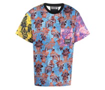 T-Shirt mit Blumen-Print