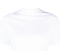 Cropped-T-Shirt mit Logo