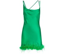 x RUE RA Minikleid mit Federn