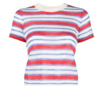 Gestreiftes Strickoberteil